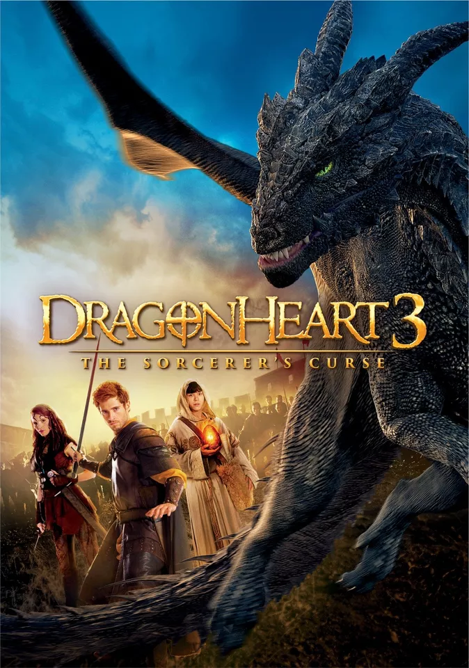 Dragonheart 3: The Sorcerer's Curse (DVD, 2015, Widescreen) NEW - Image 1 of 1