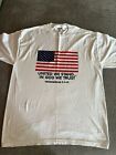 Vtg Jerzees ?United We Stand ?In God We Trust? 09-11-01 Remember Tee T-Shirt Xl