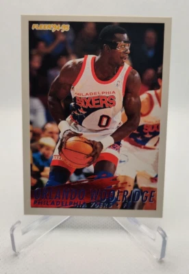 1994-95 Fleer Basketball #173 Orlando Woolridge Philadelphia 76ers - Image 1 of 2