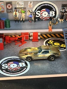 Hot Wheels Blackwalls 1975 Corvette Stingray 1:64 Red Diecast USED EX Cond - Picture 1 of 7
