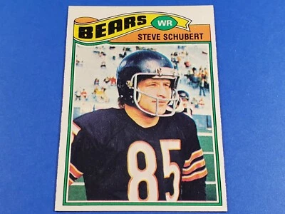 1977 TOPPS FOOTBALL #502 STEVE SCHUBERT HIGH GRADE NEAR MINT NRMT - Image 1 of 3