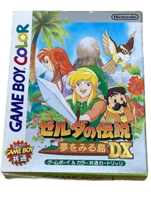 Legend of Zelda Dreaming Island Nintendo Game Boy Color 2001 Used From Japan - Image 1 of 4