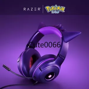 Razer x Pokémon Gengar Cuffie Cablate Edizione Limitata Regalo - Foto 1 di 7