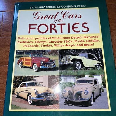 Great Cars of the Forties Hardback - Image 1 of 4