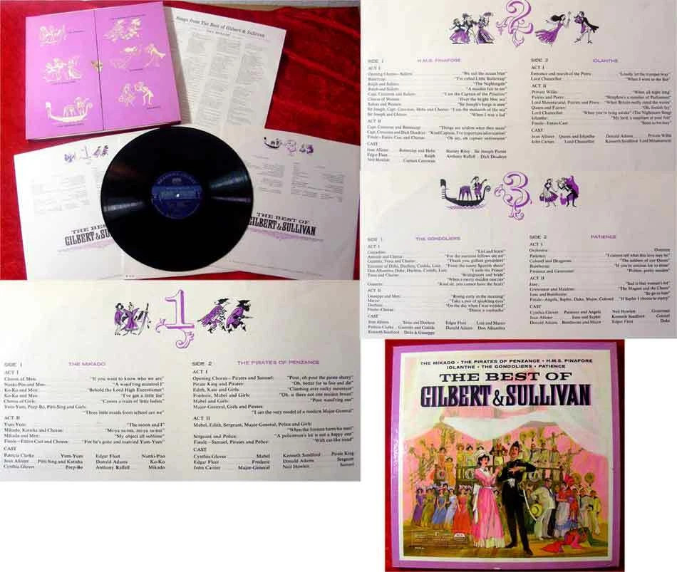 3LP Box The Best of Gilbert & Sullivan Reader´s Digest Edition (UK) - Bild 1 von 1