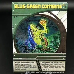 Bakugan BLUE-GREEN COMBINE Green Ability Card 2008 BA485-AB-SM-GBL-46 46/48i - Picture 1 of 7