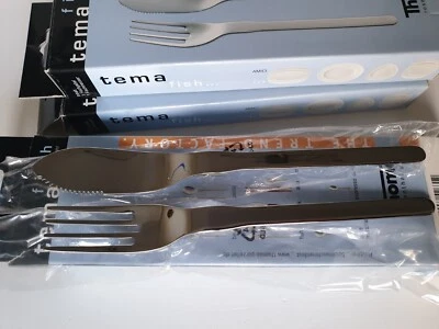 Thomas Rosenthal Tema Besteck, Fischbesteck, 2 tlg. aus 18/10 Edelstahl - Bild 1 von 4
