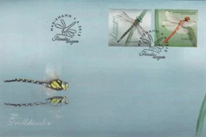 Aland Insects Dragonflies Fauna Aland Island Finland Mint FDC 2012 - Picture 1 of 1