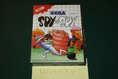 Spy vs. Spy (Sega Master System SMS) NEW FACTORY SEALED, RARE US CARD GAME! - Image 1 of 4