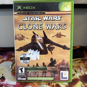 Star Wars Clone Wars & Tetris Xbox Not For Resale Case CIB Complete Tested - Picture 1 of 3