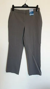 Lovely Taupe Premium Fabric Slim Leg Stretch Trousers from M&S ~ Size 12S ~ NEW! - Picture 1 of 5
