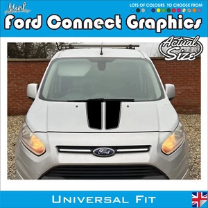 Calcomanías gráficas compatibles con Ford Transit Connect con rayas para capó ST 028 - Imagen 1 de 4