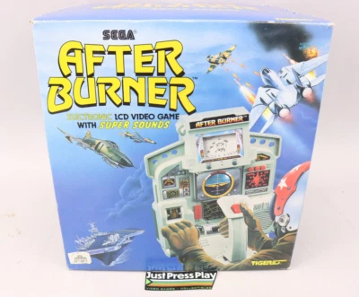 Vintage 1989 Tiger Sega After Burner Tabletop Electronic LCD Video Game MIB NOS - Image 1 of 4