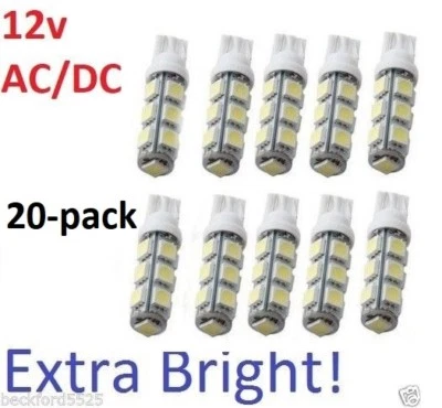 20X, Bombillas LED para Malibú y todo T10 Paisaje Luz-Blanco Cálido, 12v AC/DC Foto 1 de 4
