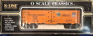 O Scale, K-Line K7603, Southern Pacific O Reefer Car, N.O.S., Original Packaging - Picture 1 of 18
