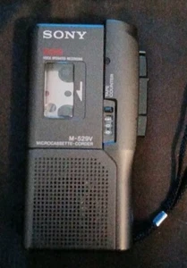 Sony MicroCassette Recorder - sehr guter Zustand (M-529V) - Bild 1 von 8
