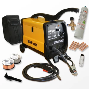 WOLF MIG 140X Welder Gas & No Gas Combination Turbo Smooth DC Welder & Accessory - Picture 1 of 1