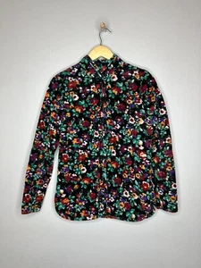 Vintage 1970’s Quilted Jacket Women’s Multicolor Floral Hippy  - Picture 1 of 11