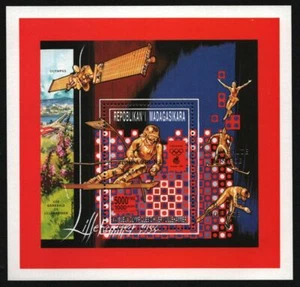 Madagascar 1994 - Mi-Nr. Bloque 260 A ** - MNH - Olympia Lillehammer - Imagen 1 de 1