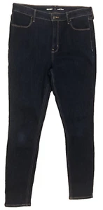 Old Navy Super Skinny dunkle Waschung blaue Damenjeans Größe 12 - Bild 1 von 7