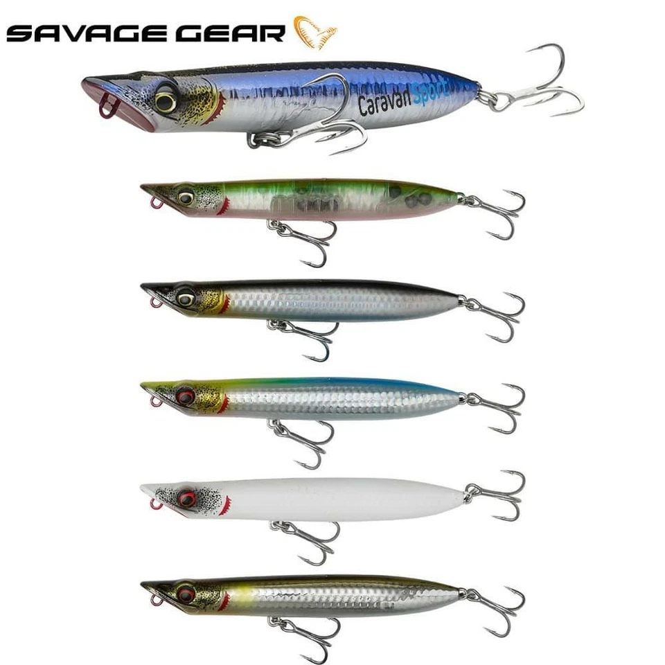 SAVAGE GEAR SLAP WALKER 13.5 CM ARTIFICIALE SPINNING ESCA PESCA POPPER NEEDLE - Immagine 1 di 1