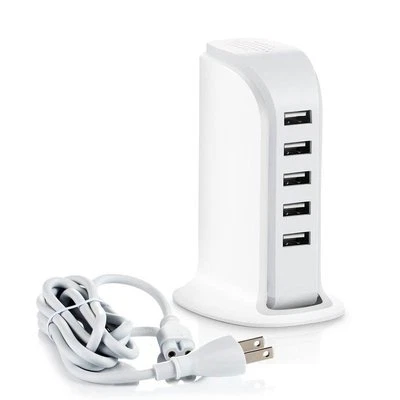 5-Port USB Desktop Charger Charging Dock Station For iPhone 6 6s Plus SE 5 5s 5c - Image 1 of 4