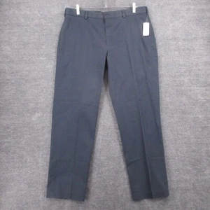 Brooks Brothers Pants Mens 36x30 Clark Classic Fit Stretch Chino Blue Mid Rise - Picture 1 of 13