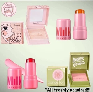 Benefit Makeup Bundle + Milk Jelly Tint Fizz & Chill 100% Authentic - Picture 1 of 8