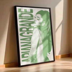 Ariana Grande Xerox Poster, Pop R&B Music Print, Teen Bedroom Wall Decor Noframe - Picture 1 of 5