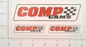 Vintage COMP Cams Wettbewerb Nocken Performance Rennen Werbung Aufkleber Abziehbild - Bild 1 von 1