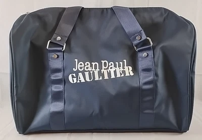 JEAN PAUL GAULTIER WEEKEND GYM TRAVEL BAG DUFFLE BLUE PACKABLE NWOT - Image 1 of 4