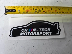 CR M-Tech motorsport sticker - Picture 1 of 1