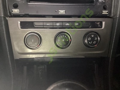 VOLKSWAGEN GOLF MK7 2012-2017 HEATER CONTROL PANEL - Image 1 of 4
