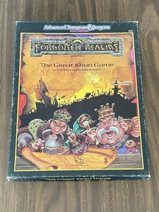 Advanced D&D 2nd | The Great Khan Game | TSR | 1044 | Forgotten Realms {UP/C} - Picture 1 of 10