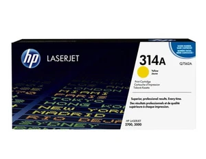 Genuine Original HP Q7562A (314A) Yellow Toner Cartridge - Picture 1 of 1