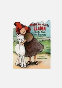 Maria Had a Little Llama book by Angela Domínguez SPANISH  ENGLISH PB G E* - Picture 1 of 24