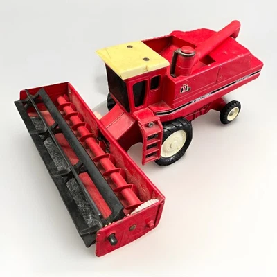 ВИНТАЖНЫЙ 1978 ERTL 1/32 МЕЖДУНАРОДНЫЙ ОСЕВОЙ ПОТОК КОМБАЙН ФЕРМА ИГРУШКА СТРОИТЕЛЬ - Изображение 1 из 4