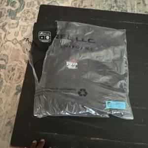 Pizza Hut Jacket Adult 2X Black Employee Workwear Full Zip Soft Shell Fast Food - Picture 1 of 6