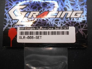 GL Racing Parte No GLR-008-set Juego de engranajes de piñón Longlife mini Z Kyosho PN Atomic - Imagen 1 de 2