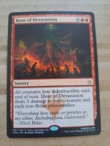 Hour of Devastation Card - Hour of Devastation - Rare - NM/LP - MTG - Foto 1 di 2