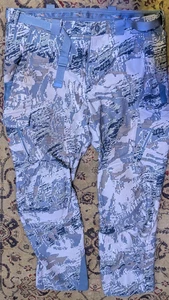 SITKA Timberline Pants Optifade Open Country - Size 36 Reg w/ Interior Knee Pads - Picture 1 of 13