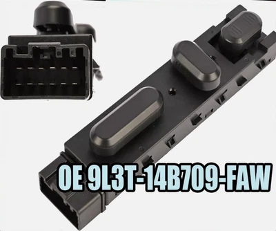 Power Seat Adjustment Control Switch 10 Way for Ford F150 Explorer Driver Side - Image 1 of 4