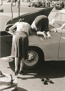 "¡Todo se trata de mantenimiento!" TARJETA DE CUMPLEAÑOS AVANTI MUJER MECÁNICA DE AUTOMÓVILES AMÉRICA - Imagen 1 de 3