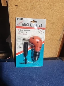 Attacco trapano avvitatore angolare 90 gradi con impugnatura mandrino 3/8" - Foto 1 di 2