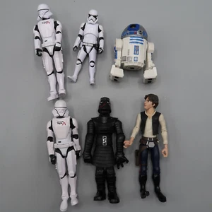 Lot of Star Wars Stormtrooper Luke R2D2 Figures 5 inch - Picture 1 of 9