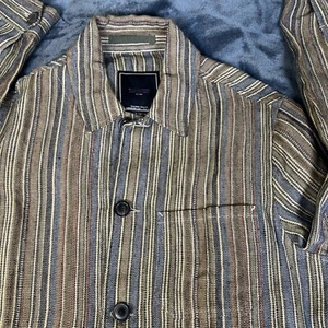 Todd Snyder Italian 100 % Linen Tailored Chore Jacket Men’s Medium Worn Once - Picture 1 of 19