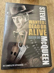 Wanted: Dead or Alive - Season One (1st) (DVD, 1958) (Steve McQueen) NEW, sealed - Picture 1 of 3