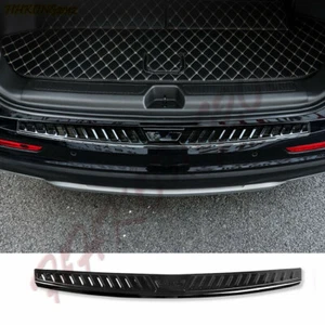 For Buick Envision 2021-2022 Steel Black Rear Bumper Protector Sill Plate trim - Picture 1 of 9