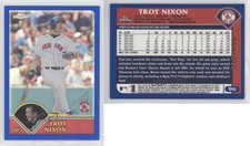 2003 Topps Chrome Refractor /699 Trot Nixon #96