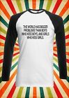 World Has Bigger Problems Kiss Men Women Long Short Sleeve Baseball T Shirt 2163